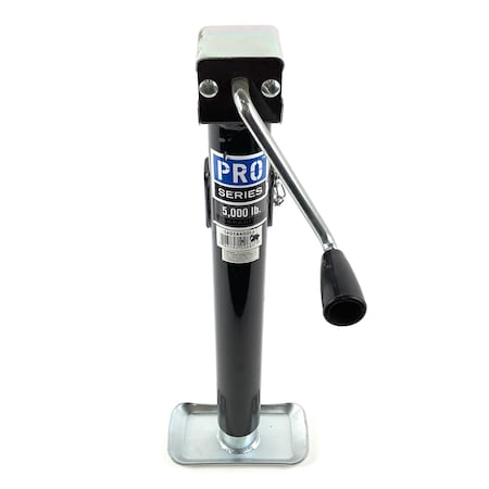 Cequent JACK, LIGHT DUTY VEHICLE, STD ROUND, TUBULAR SWIVEL, WELD-ON, W/ FOOTPLATE, MATING MOUNT AND 1401440303